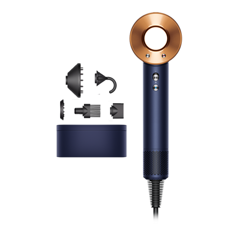 Dyson sušilo za kosu Supersonic HD07 (412525) Dark Blue/Bright Copper Special Edition