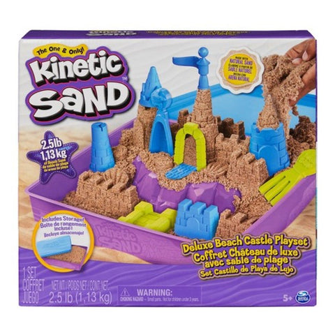 kinp: kinetički pijesak - pješčani dvorac deluxe set za igru