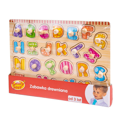 Smily Play drvene puzzle Slova