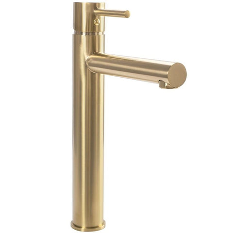 REA Tess slavina za umivaonik Light Gold Brushed High