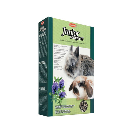 Padovan Junior za mlade patuljaste kuniće, s kokcidijostatikom, 850 g