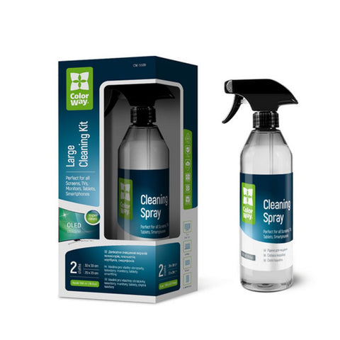 ColorWay Veliki Set za Čišćenje Elektronike (550ml i 2 mikrofibre)