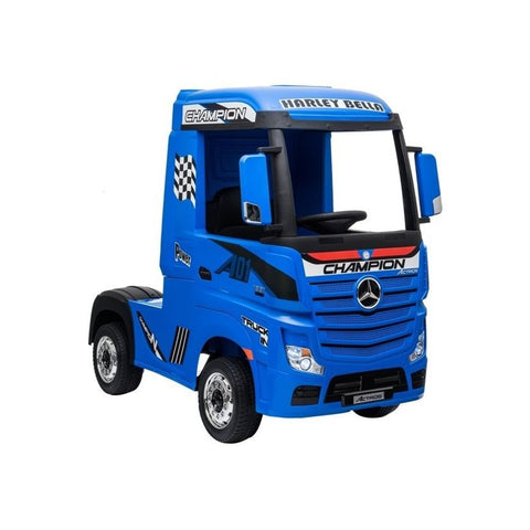 Kamion na akumulator Mercedes Actros 4x4 - plavi