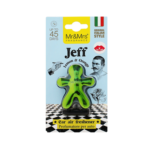 Mr&amp;Mrs Fragrance Jeff Limun i Naranča Osvježivač Zraka za Auto