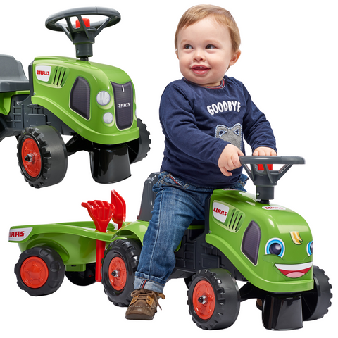 Falk traktor s prikolicom Class - zeleni 12mj+