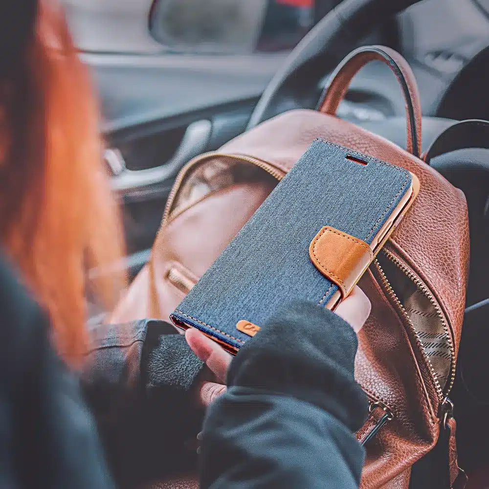 CANVAS Book case preklopna futrola za XIAOMI Redmi NOTE 13 5G navy plava