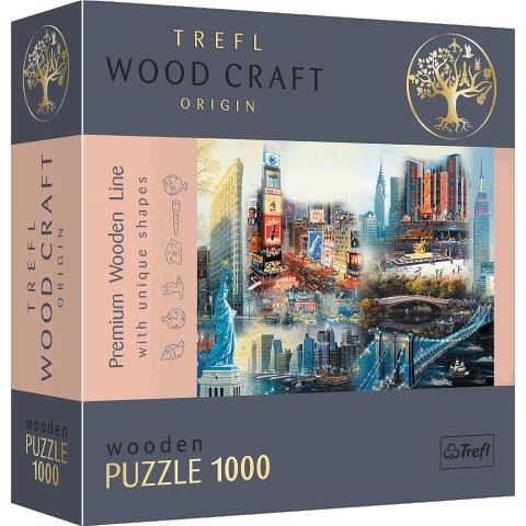 Trefl 20147 puzzle Konturna zagonetka 1000 kom Grad