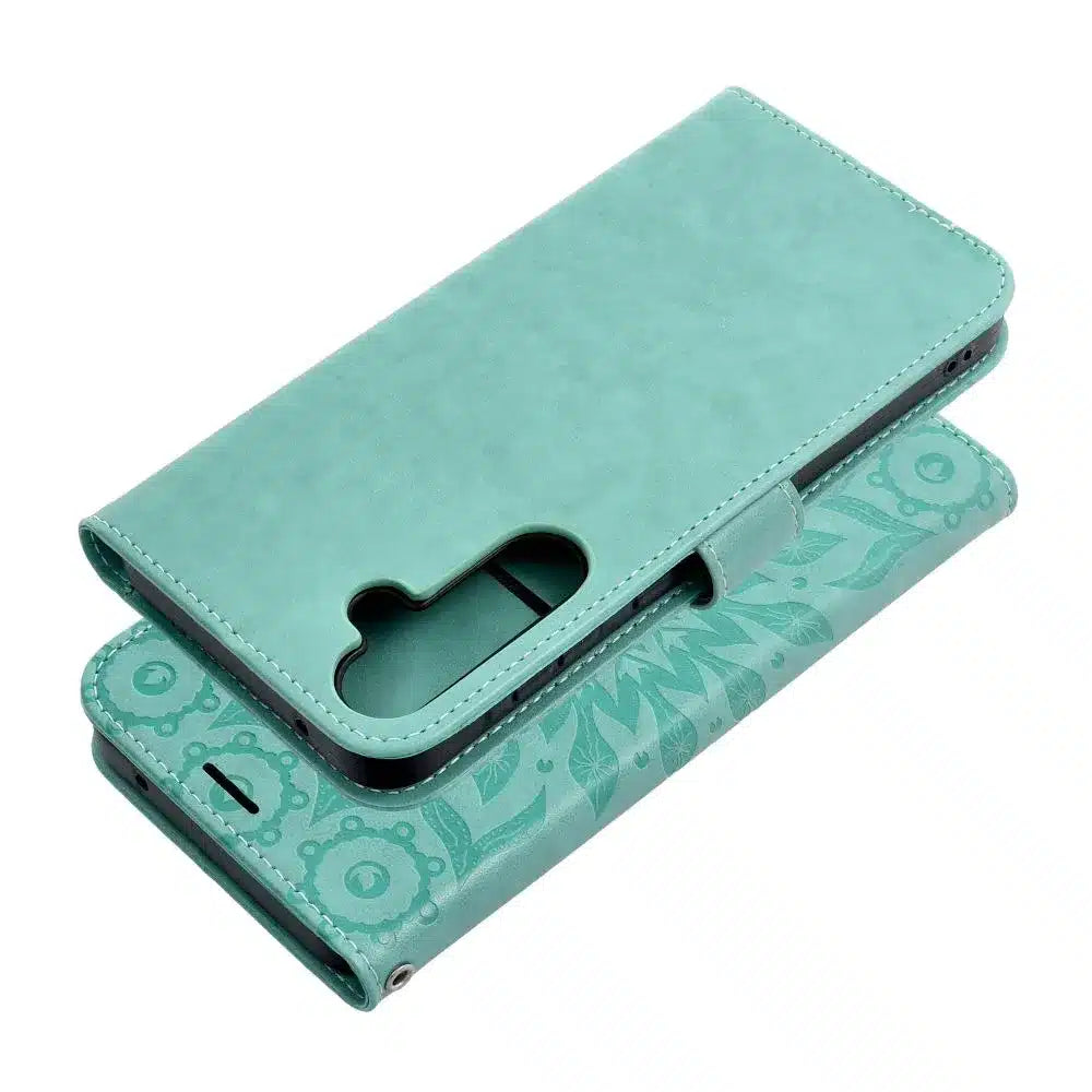 MEZZO Book case preklopna torbica za SAMSUNG GALAXY A55 5G mandala green