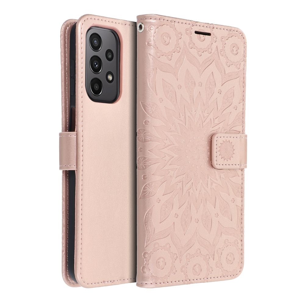 Forcell MEZZO Book case za SAMSUNG GALAXY A23 5G mandala rose gold