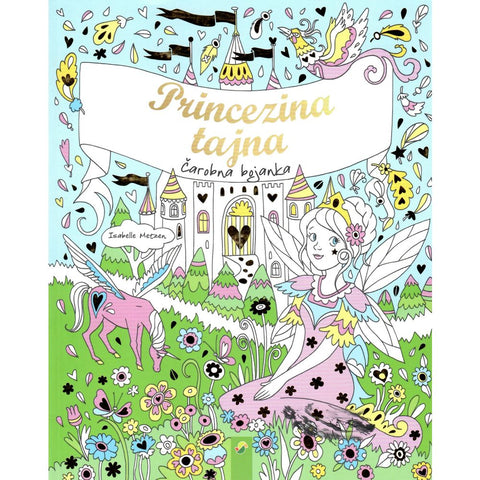 Princezina tajna - čarobna bojanka