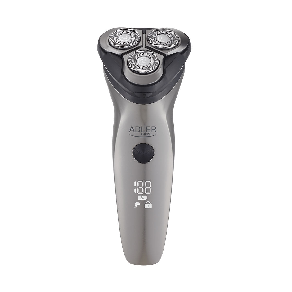 Električni brijač s trimerom za bradu - LED - USB - IPX7, Adler, AD 2945