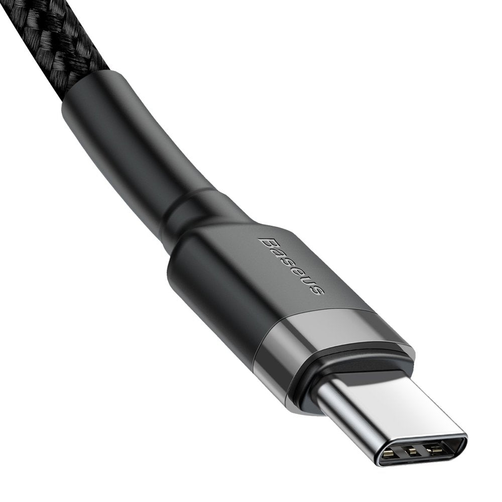Baseus Cafule kabel pletena žica USB-C PD / USB-C PD PD2.0 60W 20V 3A QC3.0 2m