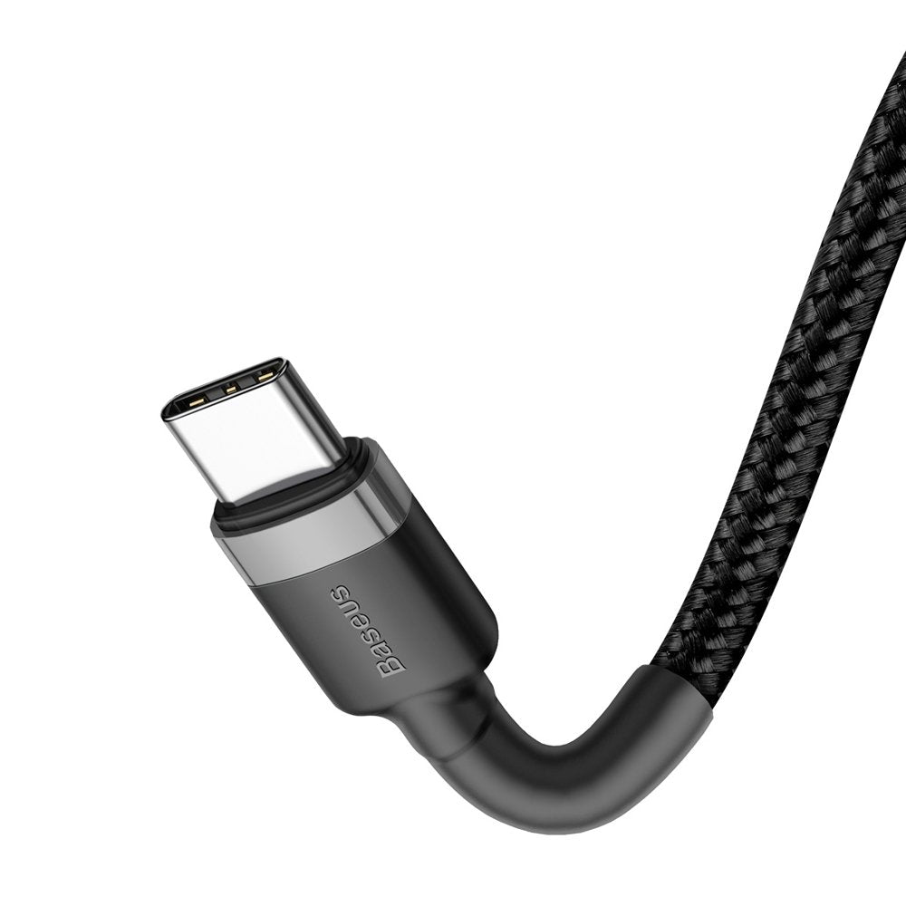 Baseus Cafule kabel pletena žica USB-C PD / USB-C PD PD2.0 60W 20V 3A QC3.0 2m