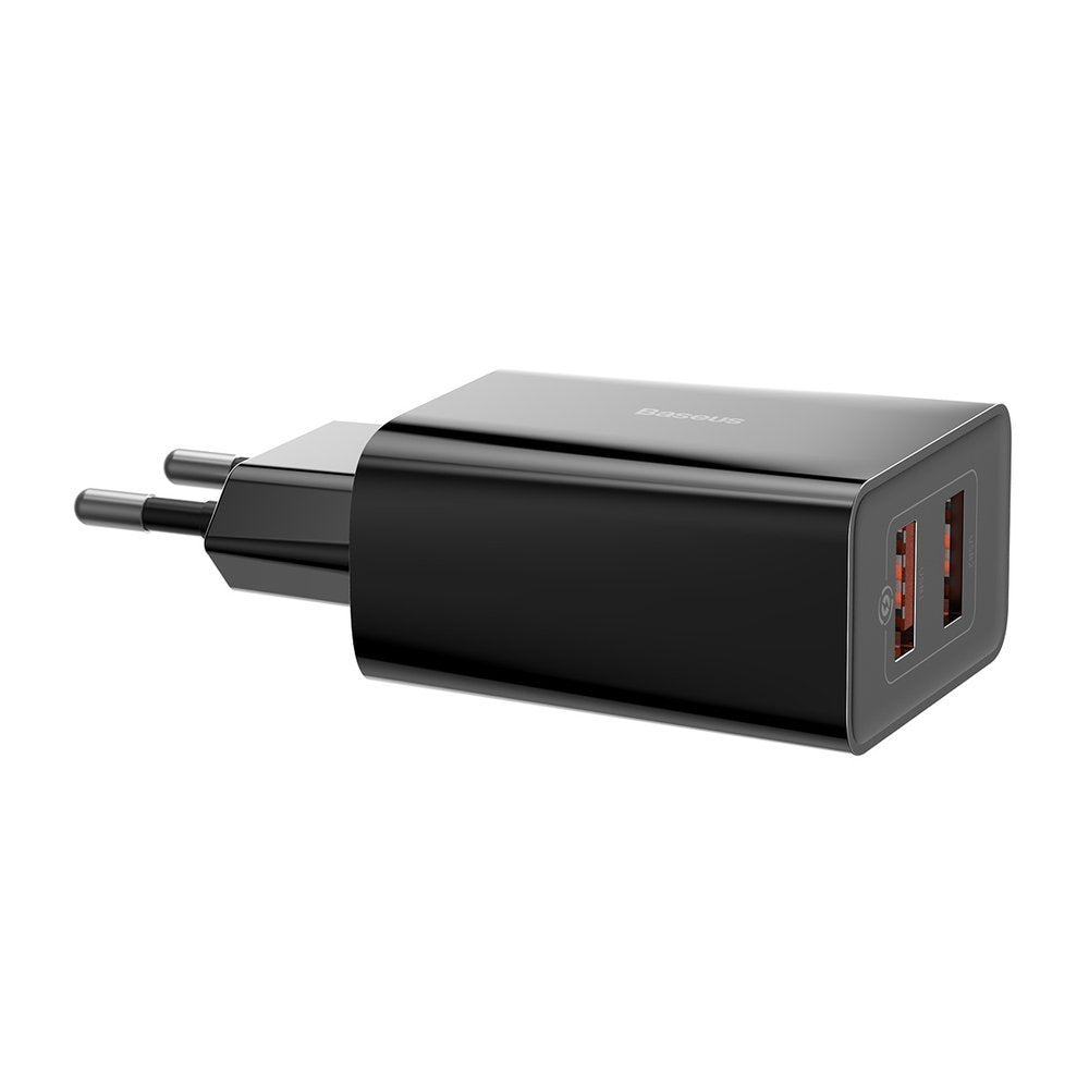 Baseus zidni USB punjač 2 x USB 18 W 3 A Quick Charge 3.0