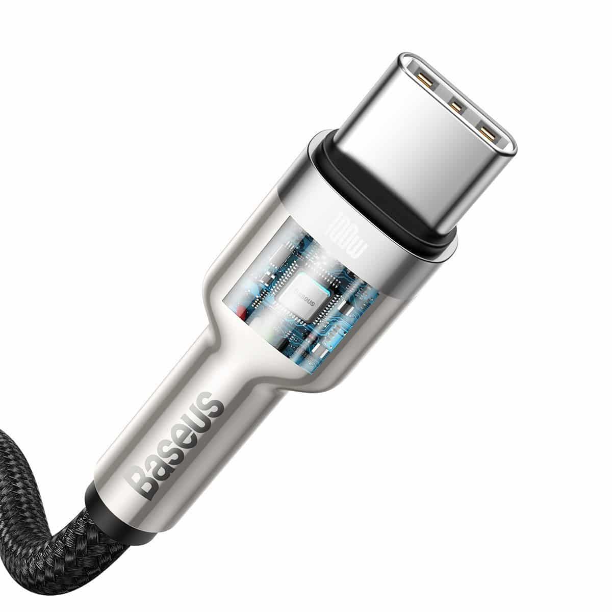 Baseus Cafule Kabel USB-C na USB-C 100W 2m (crni)