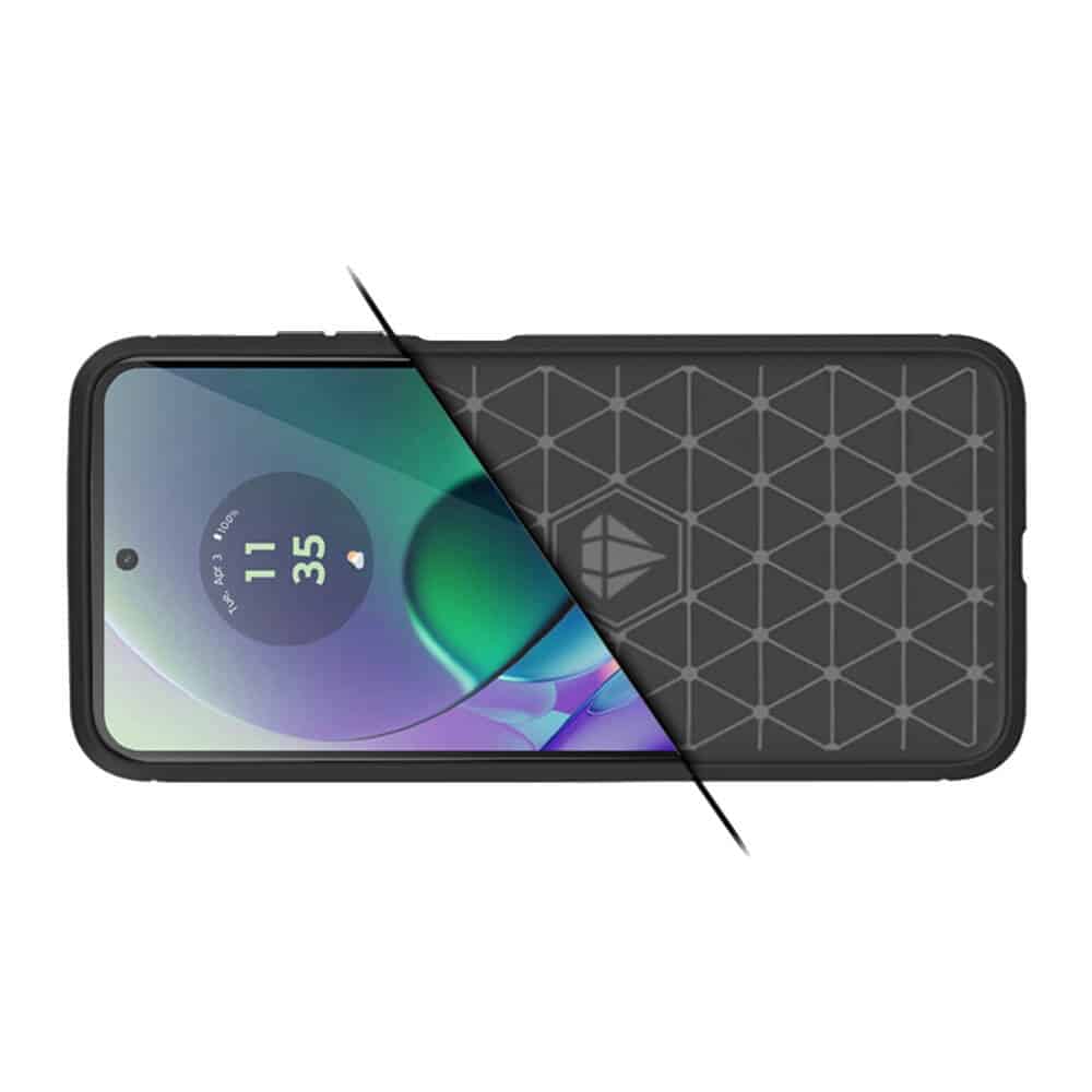 CARBON maska za MOTOROLA G54 crna