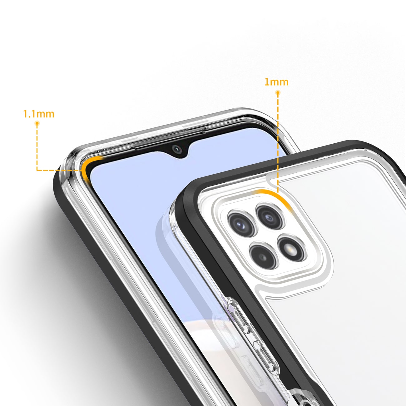 Prozirna futrola Hybrid Armor za Samsung Galaxy A22 5G