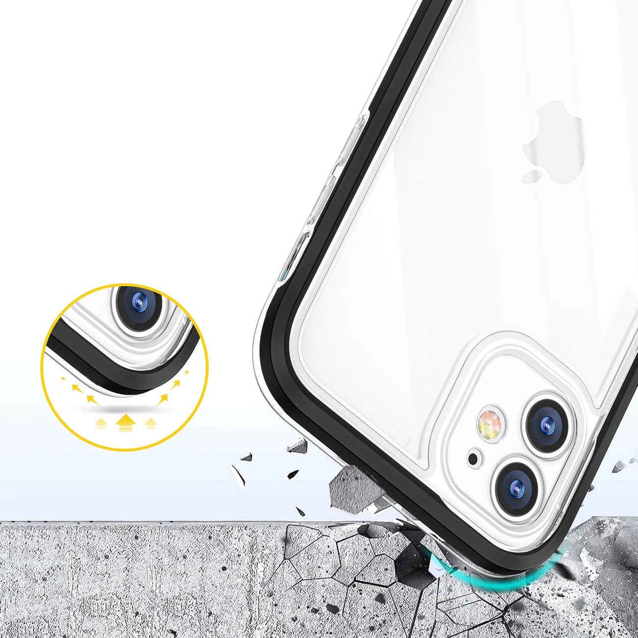 Prozirna futrola Hybrid Armor za iPhone 11