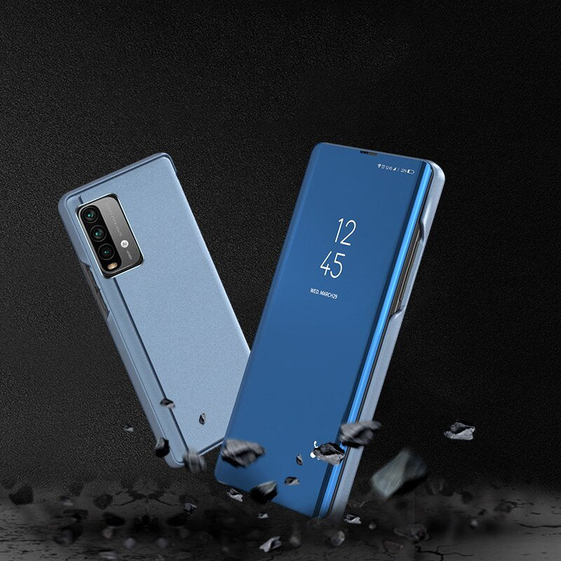 Clear View Case za Xiaomi Poco M3 / Redmi 9T plava
