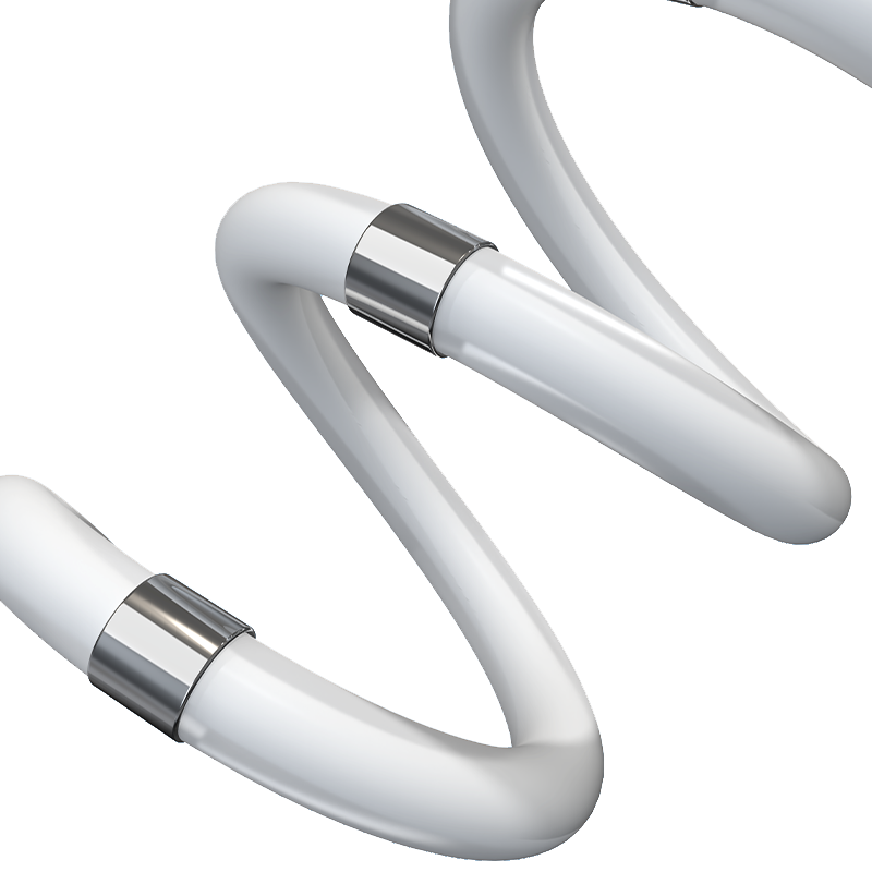 Dudao samosloživi USB - USB kabel tipa C 5 A 1 m