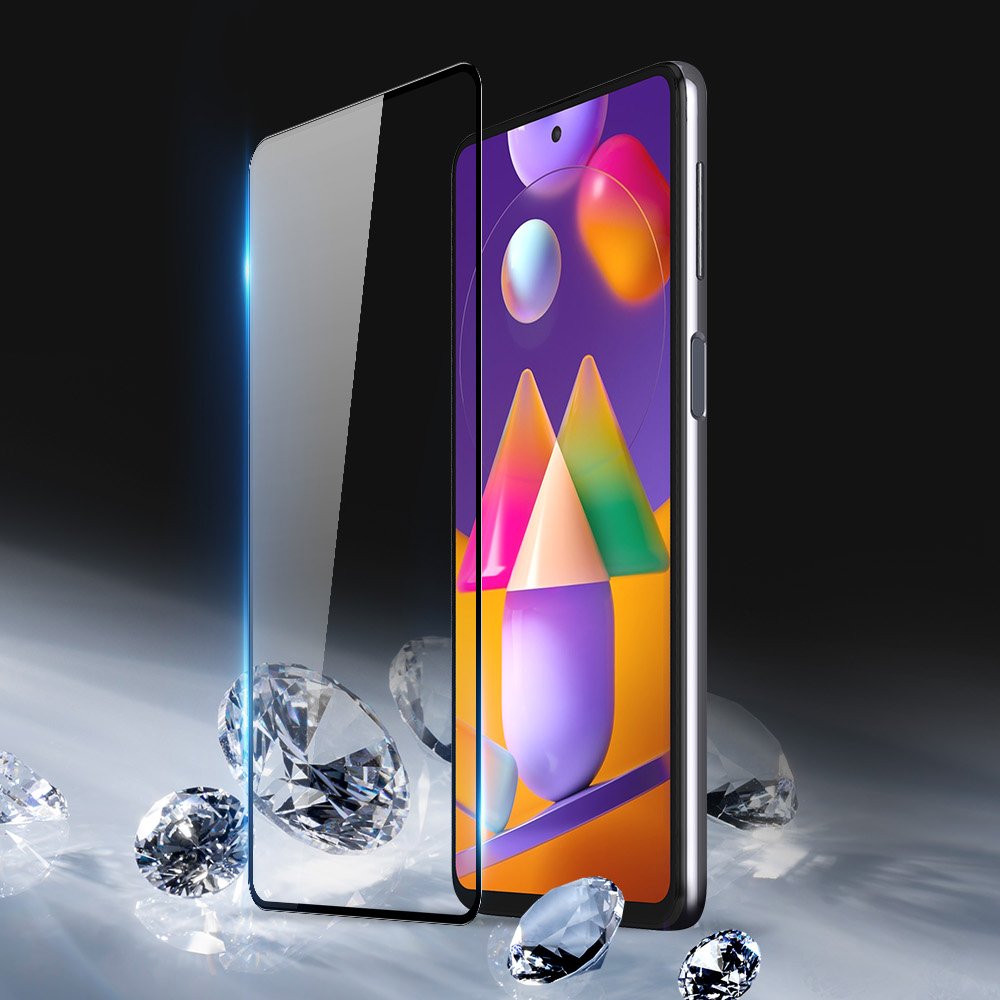 Dux Ducis 10D Kaljeno staklo 9H za cijeli zaslon s okvirom za Samsung Galaxy A02s