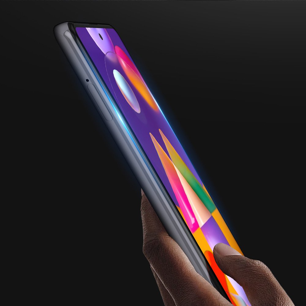 Dux Ducis 10D Kaljeno staklo 9H za cijeli zaslon s okvirom za Samsung Galaxy A02s