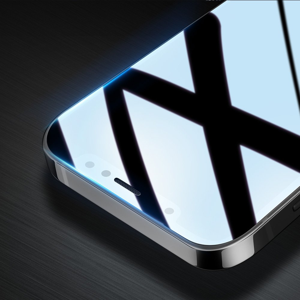 Dux Ducis 10D kaljeno staklo, puna pokrivenost s okvirom za iPhone 12 Pro / iPhone 12