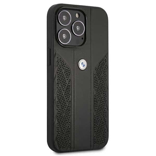 BMW originalna maska za iPhone 13 Pro Max sa perforiranom kožom