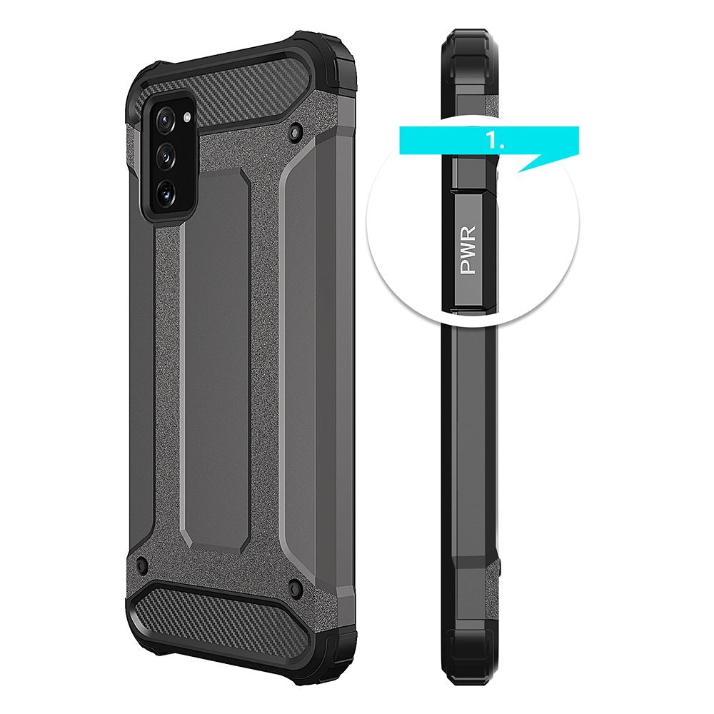 Hybrid Armor čvrsta izdržljiva maskica za Samsung Galaxy A02 S