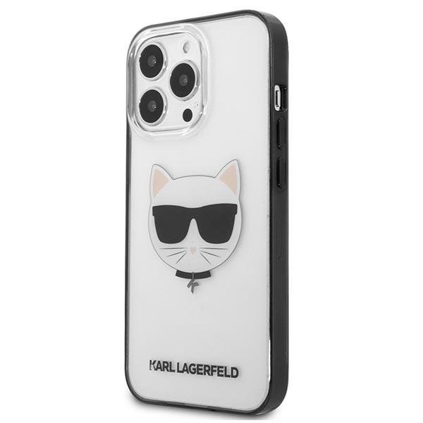 Karl Lagerfeld maska za iPhone 13 Pro Transparent Iconic Choupette