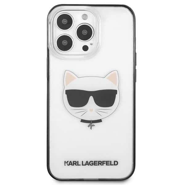 Karl Lagerfeld maska za iPhone 13 Pro Transparent Iconic Choupette