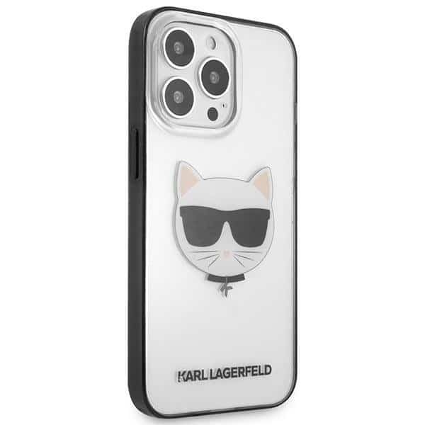 Karl Lagerfeld maska za iPhone 13 Pro Transparent Iconic Choupette
