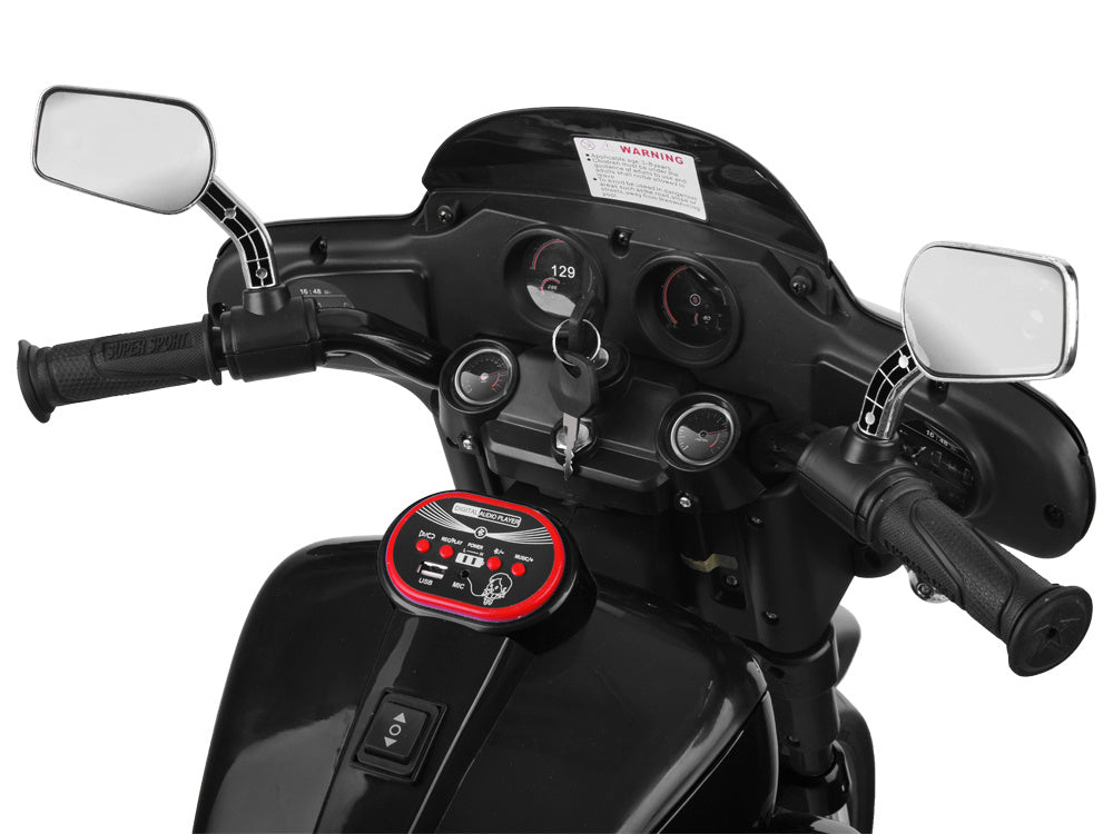 Motor Chopper AKU – crni