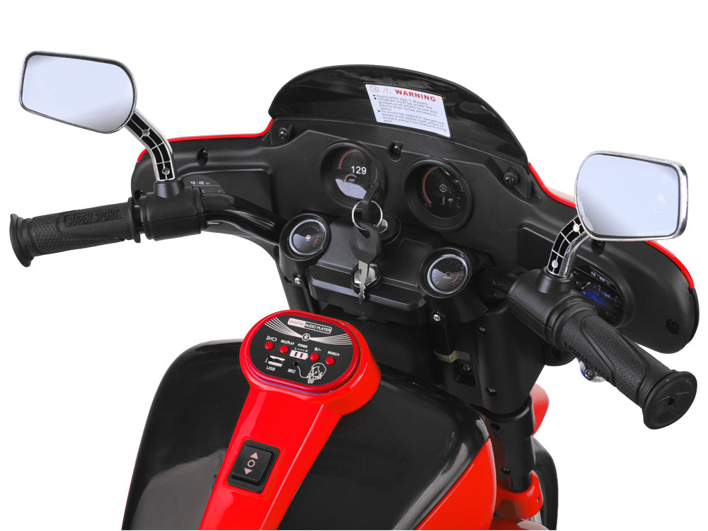 Motor Chopper AKU – crveni