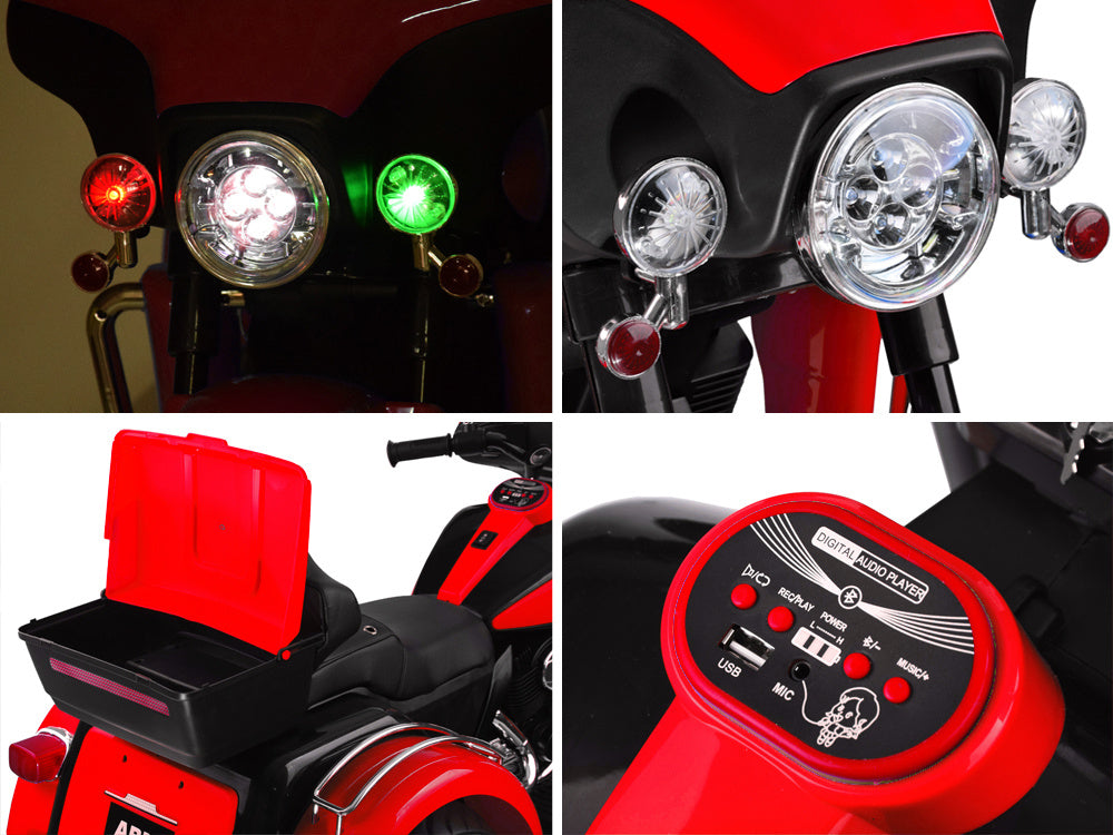 Motor Chopper AKU – crveni