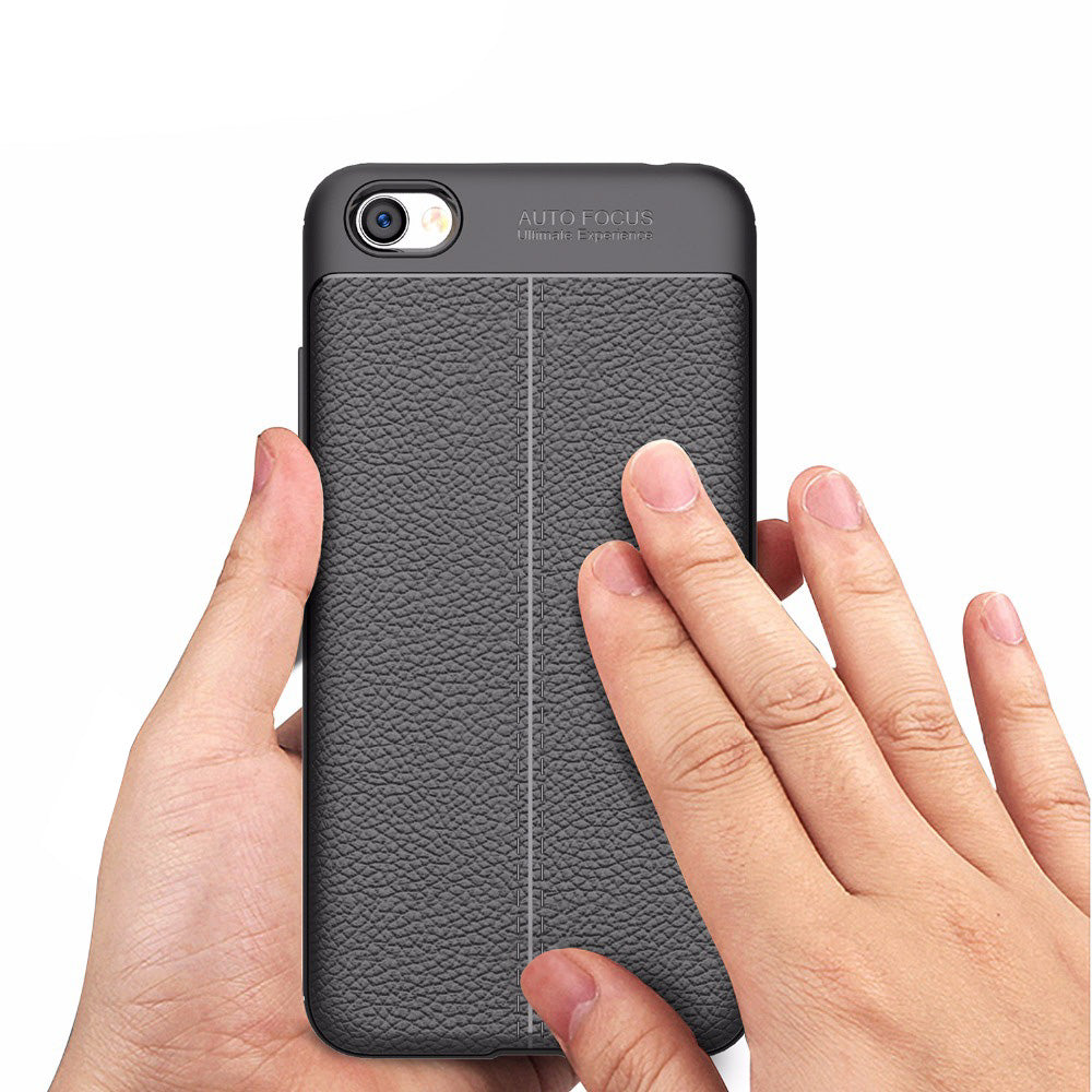 Litchi Pattern fleksibilna maskica za Xiaomi Redmi 5A