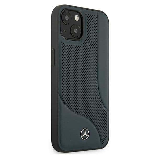 Mercedes originalna futrola za iPhone 13 hardcase sa kožnom perforiranom površinom