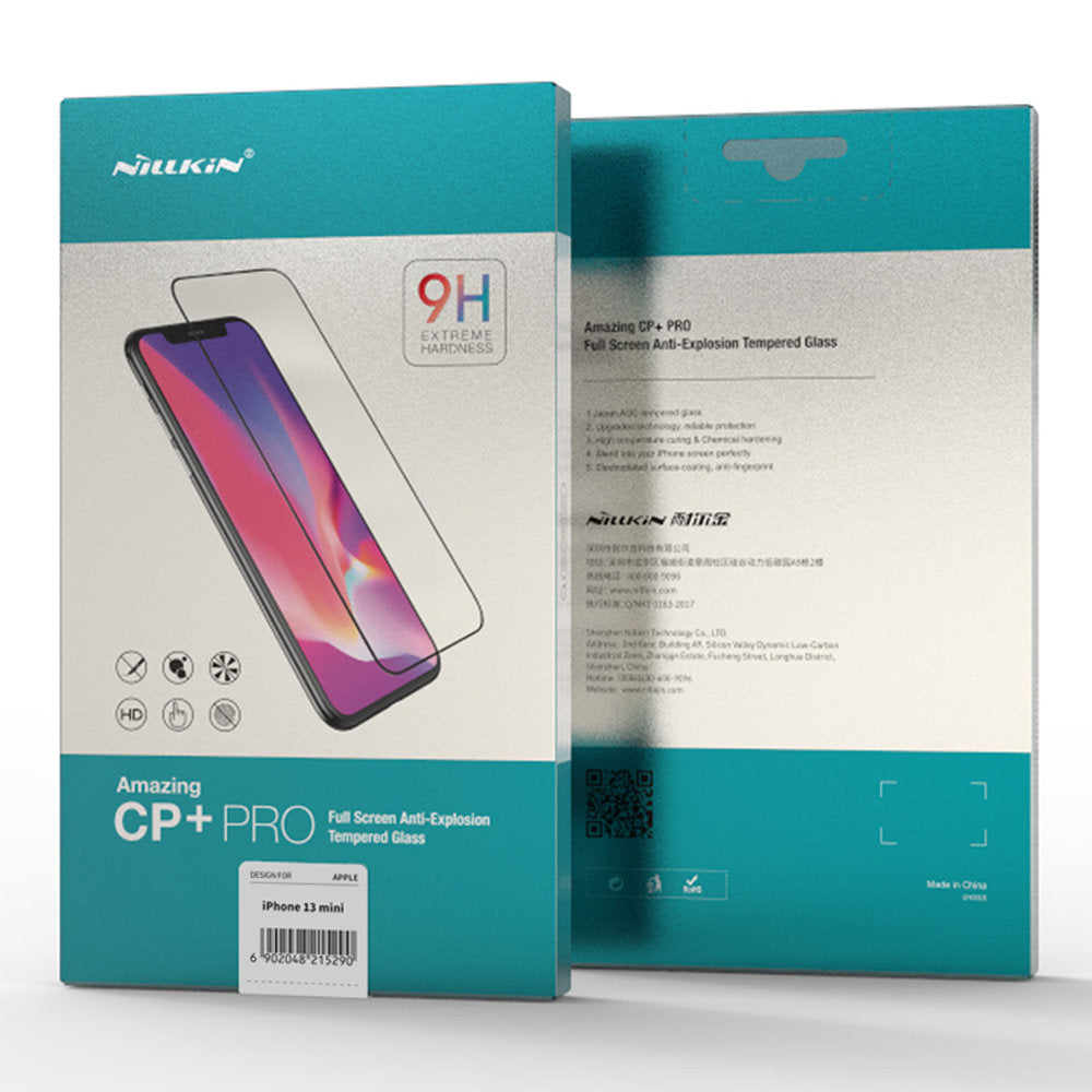 Nillkin CP+PRO Ultra tanko kaljeno staklo pune pokrivenosti s okvirom za iPhone 13 mini