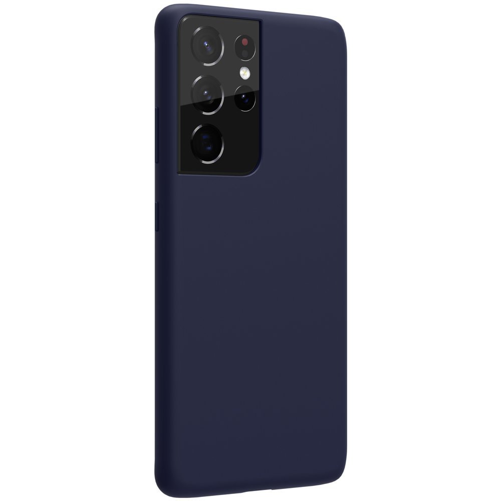 Nillkin Flex Pure Pro Liquid silikonska maska za Samsung Galaxy S21 Ultra 5G plava