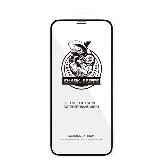 Proda Shark Super čvrst zaštitnik zaslona Potpuna pokrivenost s kućištem u okviru za iPhone 12 mini