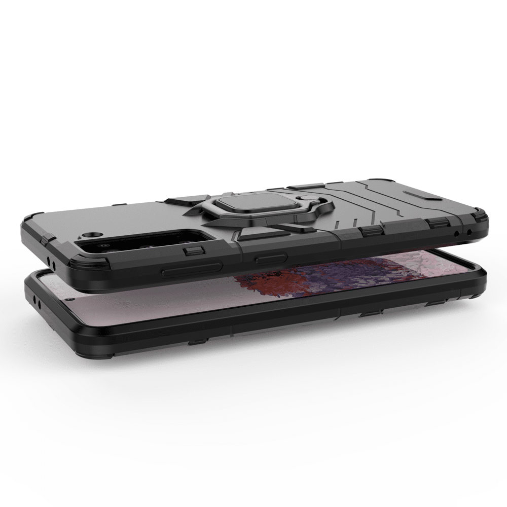 Ring Armour Case Kickstand čvrsta maska za Samsung Galaxy S21 5G crna