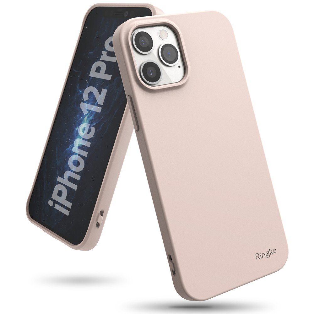 Ringke Air S Ultra-Tanka maskica za iPhone 12 Pro / iPhone 12 pink