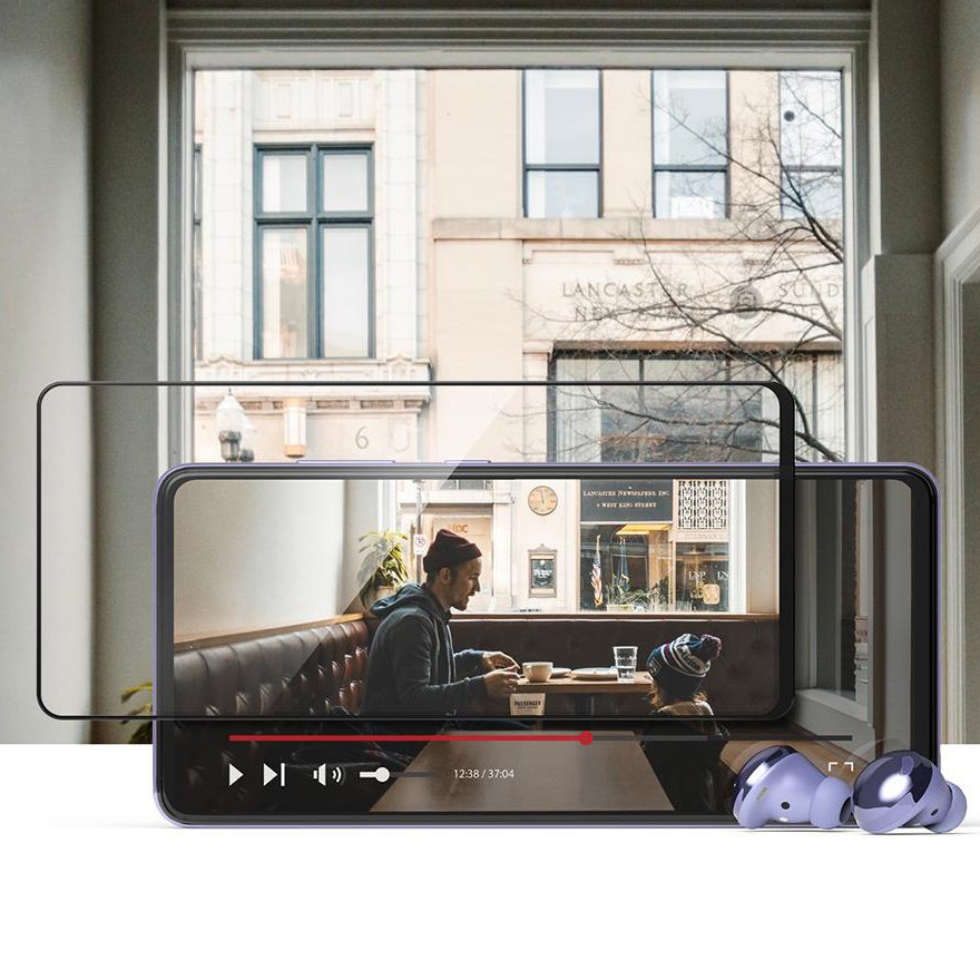 Ringke Invisible Defender ID staklo Kaljeno staklo 2,5D 0,33 mm za Samsung Galaxy A72