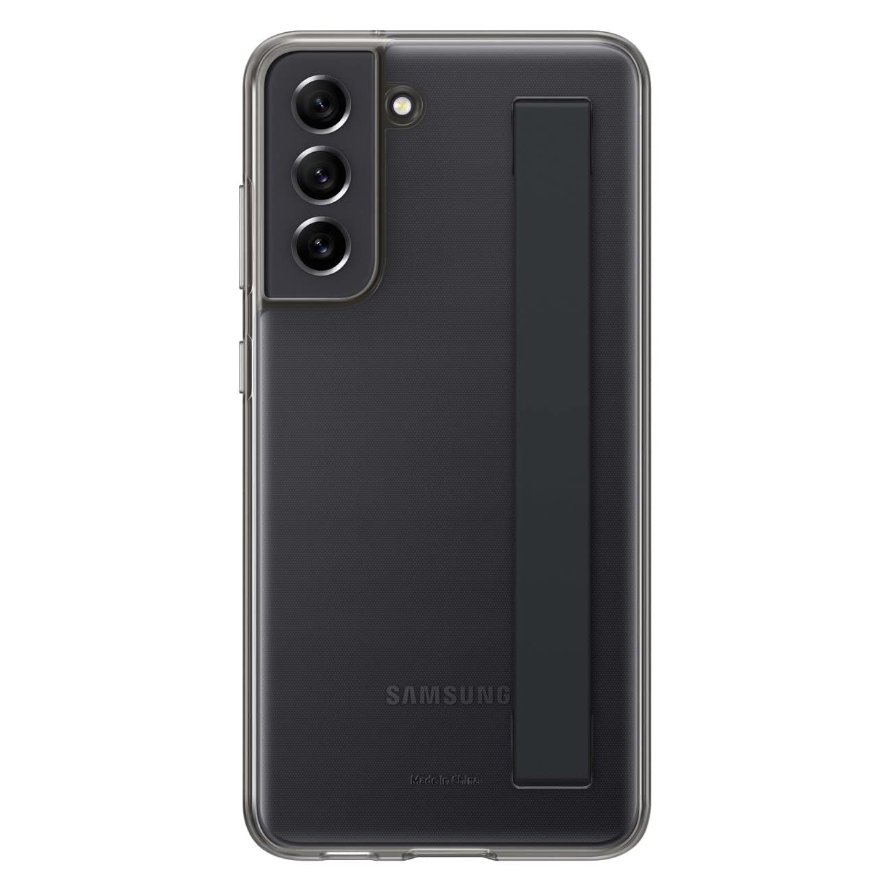 Samsung Original Slim Strap Cover za Galaxy S21 FE Dark Gray