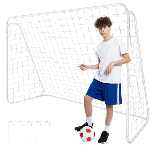 Metalni nogometni gol, 213 × 150 × 90 cm + mreža