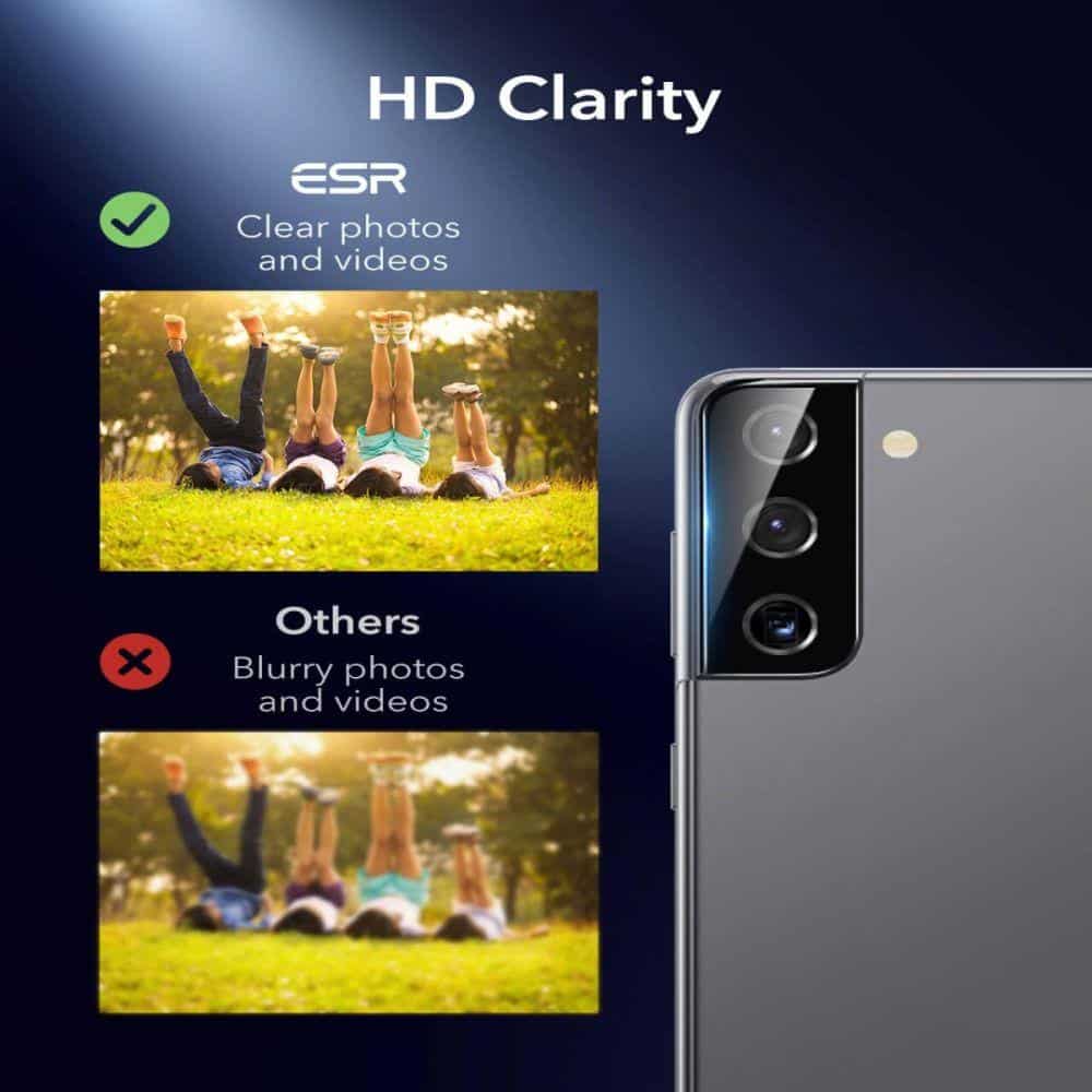 ESR KALJENO STAKLO CAMERA LENS 2-KOM ZA SAMSUNG GALAXY S21 + (PLUS)