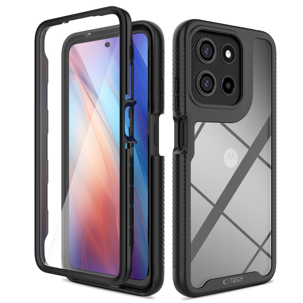 Tech-Protect Defense futrola za Motorola Moto G56 5G - Crna KP39594