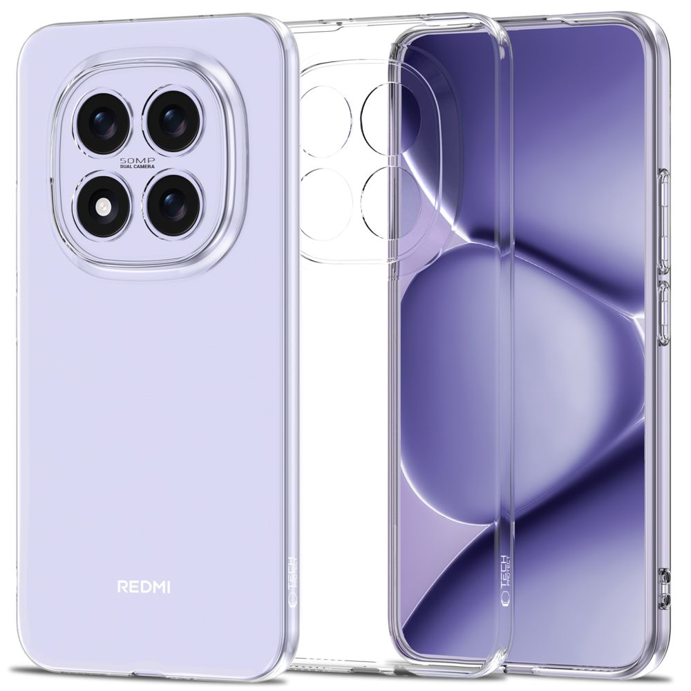 Tech-Protect FlexAir futrola za Xiaomi Redmi Note 15 Pro 5G - Prozirna KP39575