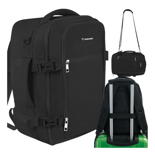 Ruksak za putovanje avionom AirTraveler 40×25×20 cm - 20 l, crna