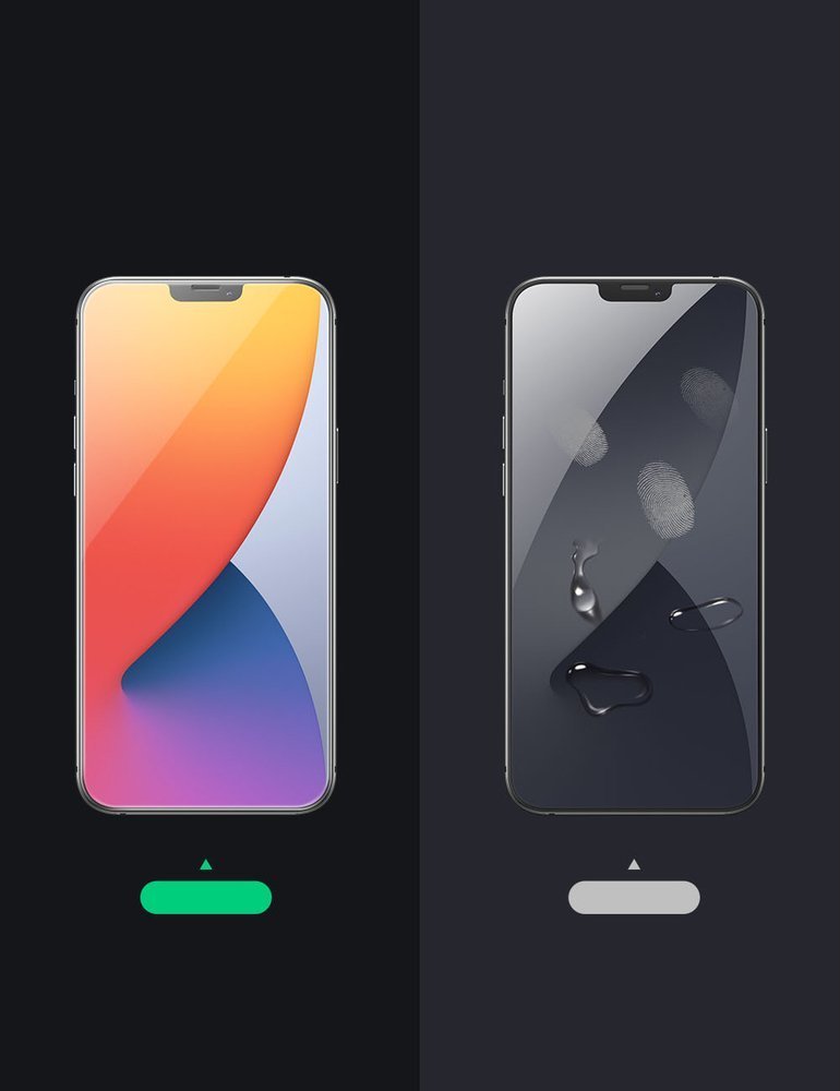 Ugreen 2.5D zaštitno staklo od kaljenog stakla za iPhone 12 Pro Max prozirno
